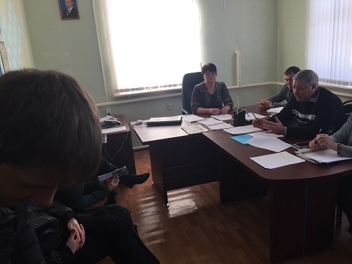10 марта  2016 года в 10: 00 часов в администрации Синодского МО Воскресенского муниципального района состоялось выездное заседание рабочей группы