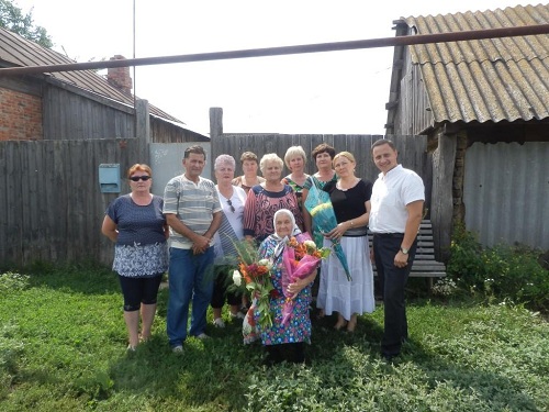 Ветеран Великой Отечественной войны из Воскресенского района отметила свой 90-летний юбилей